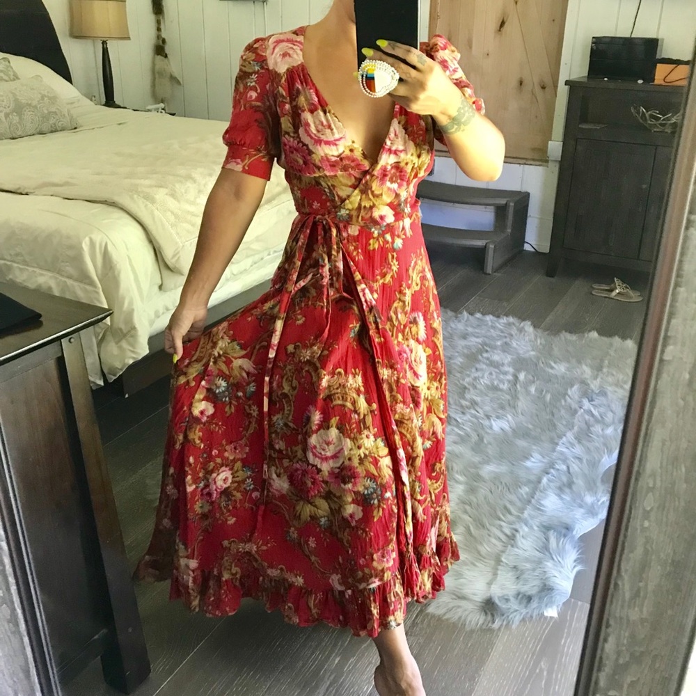 Beautiful Ralph Lauren wrap dress